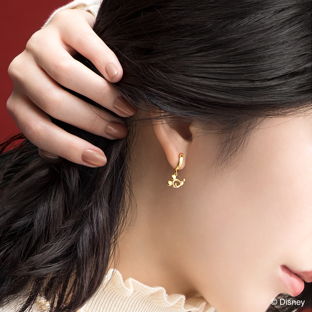 ミッキー&ミニー / イヤリング[EDP-300]｜ピアス・イヤリング