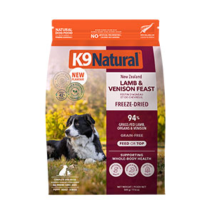 K9ラム＆キングサーモン・フィースト｜ドッグフード｜K9ナチュラル公式
