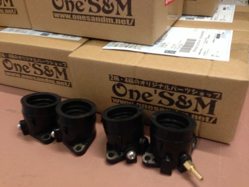 CBR400F 乗りに！ インシュレーター 完成！ - One'S&Mのブログ♪