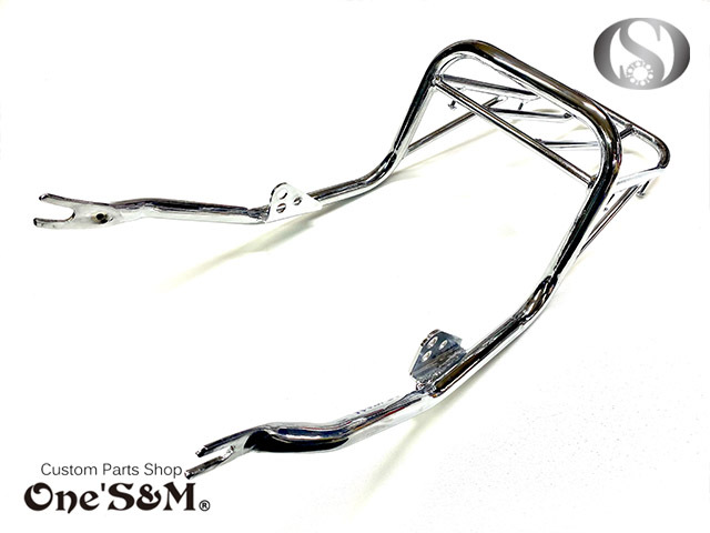 第四ロット アウトレット品 メッキ リアキャリア ウインカーステー