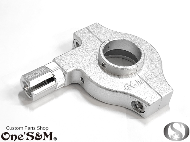 アルミ製 Xホルダー5 CNCアルミ削り出し エックスホルダー5 X