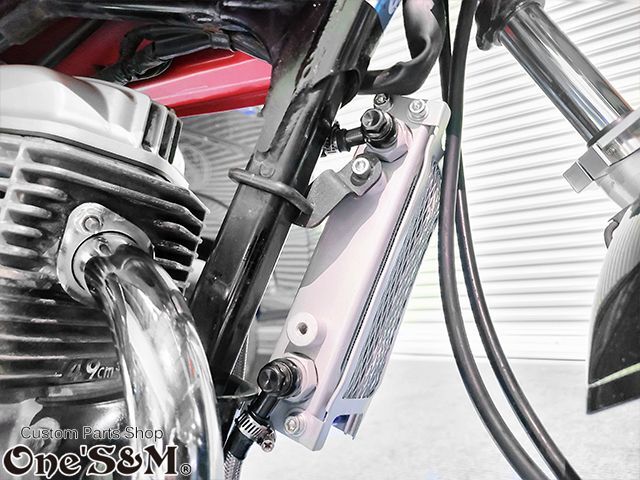 エイプ モンキー ダックス オイルクーラー 6段 エイプ モンキー