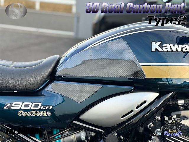 送料込み Z900RS タンク・サイドカバーカバー 左右中央フルセット