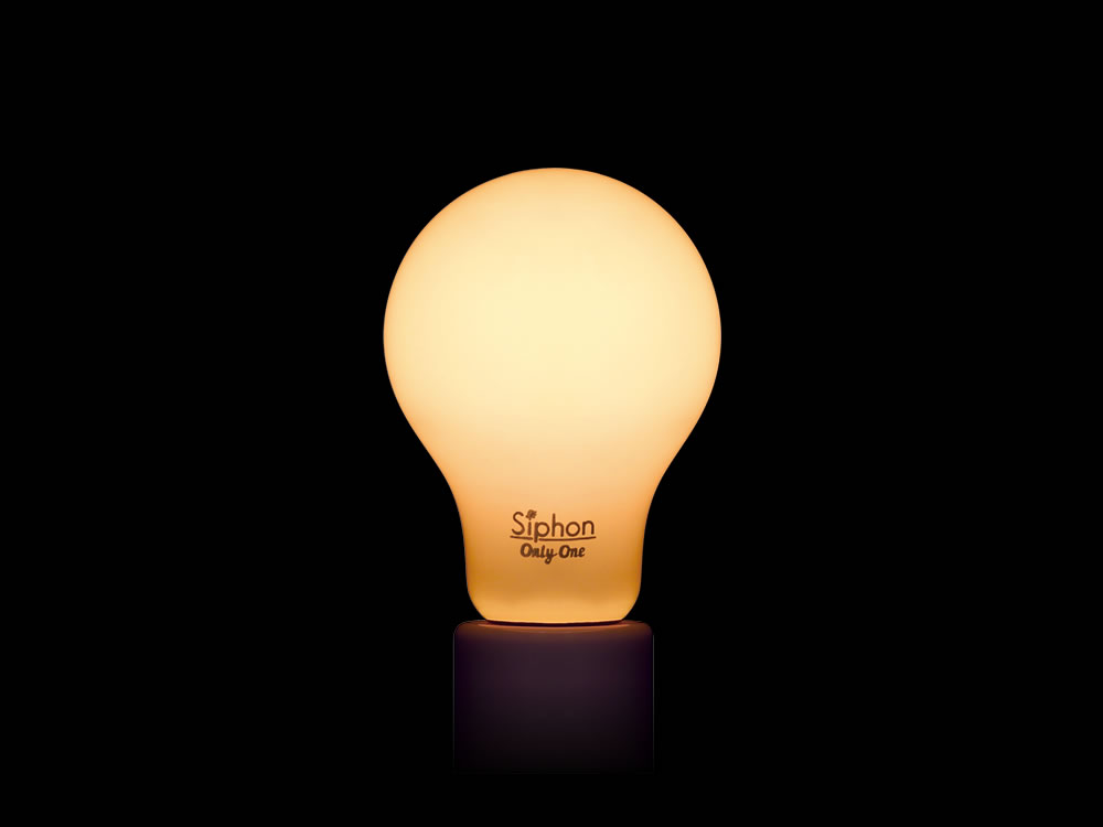 フィラメントLED電球「Siphon」 The Bulb LDF55 ホワイト ザ・バルブ