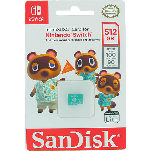 OEMPCWorld.com: SanDisk 512GB Nintendo Switch SDSQXAO-512G-GNCZN