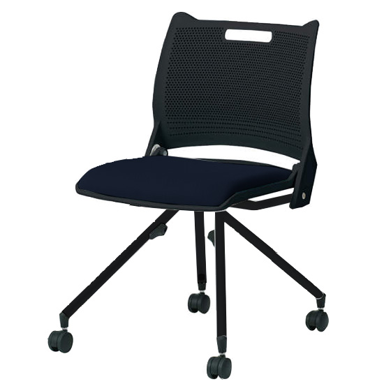 9317AG-F013 オカムラ クリール 4本脚ネスティング（バックフック付