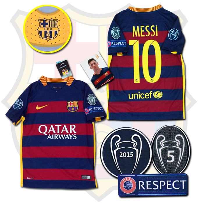 バルセロナ 2015－2016 Barcelona Home NIKE O.K.A フットボール