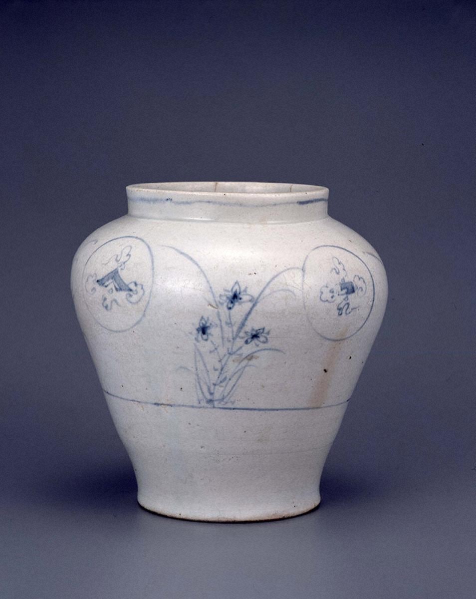 青花草花文壺｜今後展示予定の日本・東洋のやきもの｜コレクション