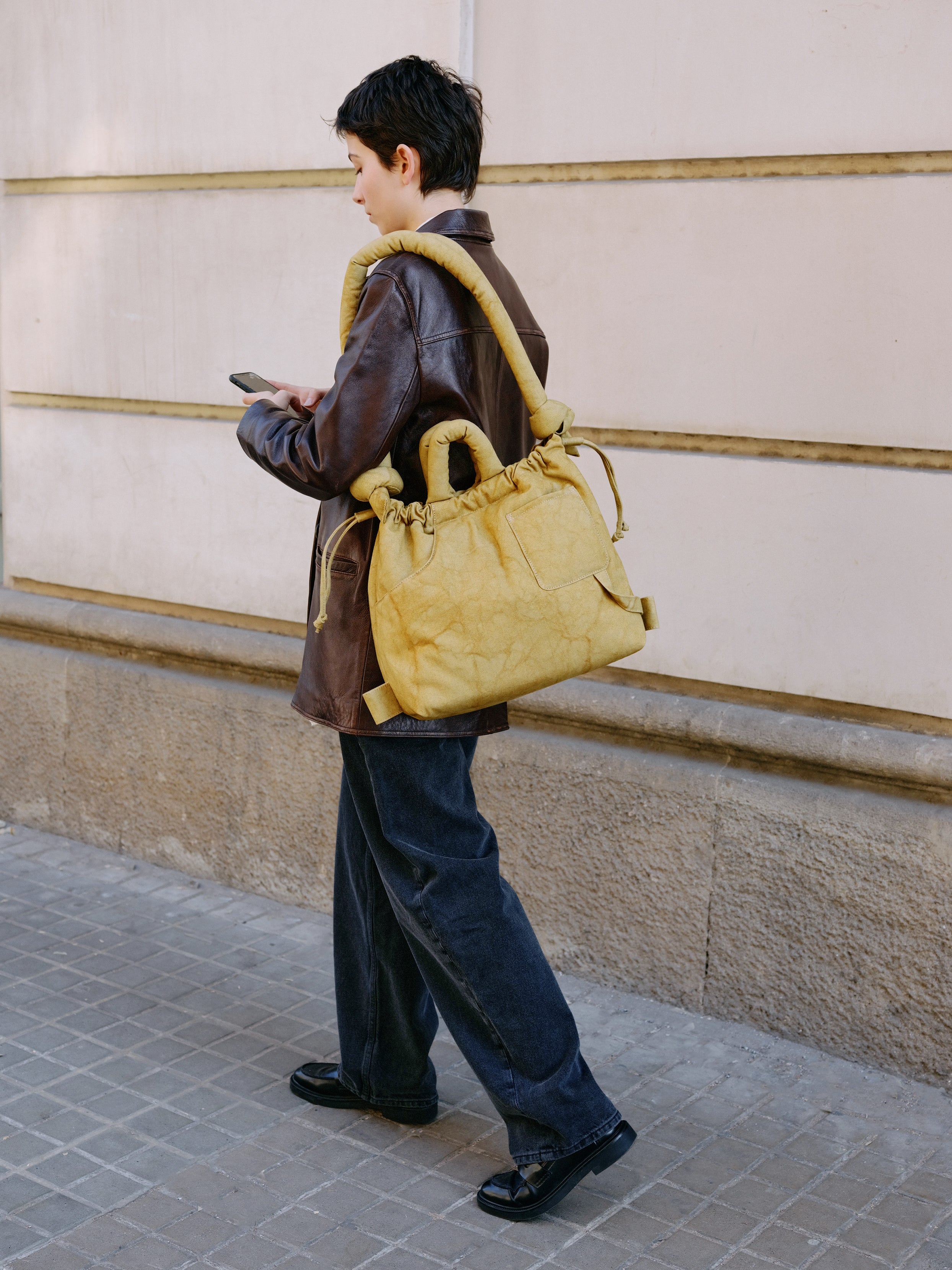 Ona Washed Bag – Ölend