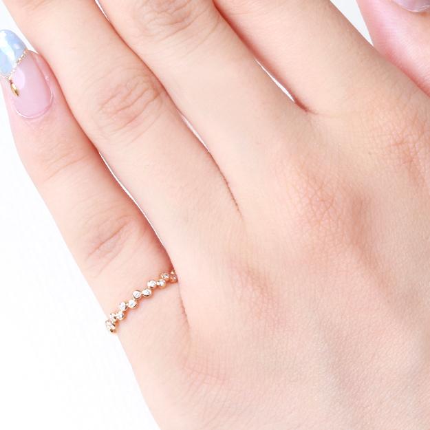 K18/Pt「テテ」リング｜【オレフィーチェ】Orefice