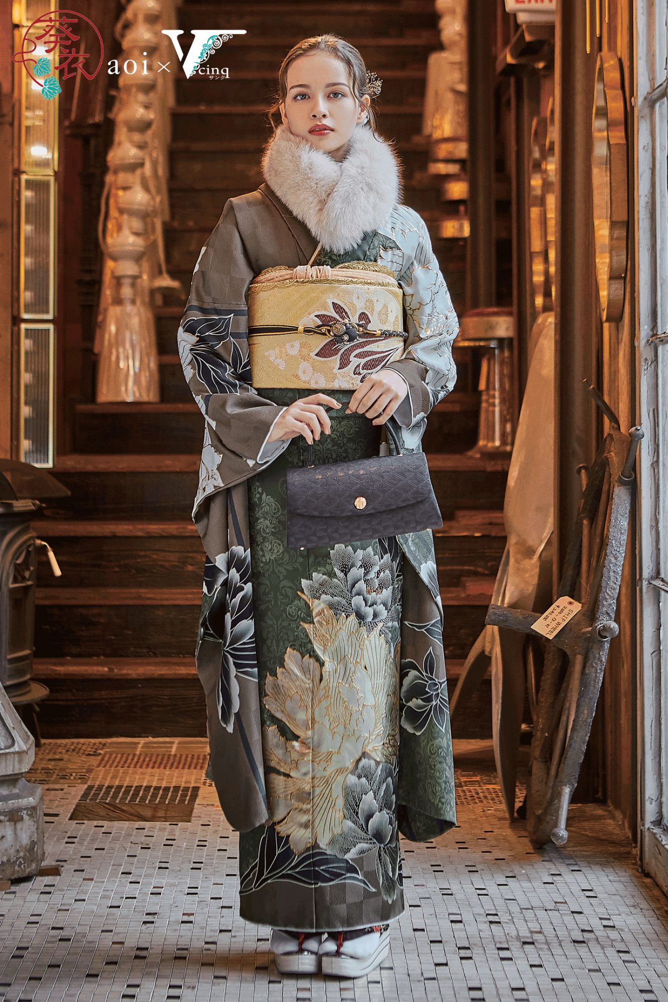 くすみカラー振袖一覧｜ニュアンスカラーで魅せるおしゃれ成人式スタイル