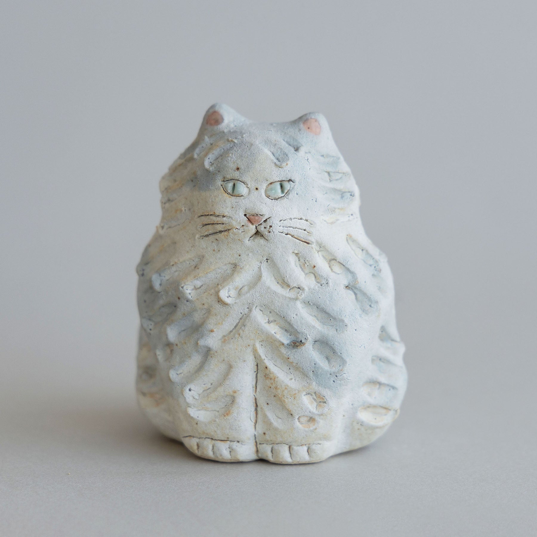 幸生窯 陶のオブジェ／猫｜オブジェ・ぬいぐるみ｜オルネ ド フォイユ