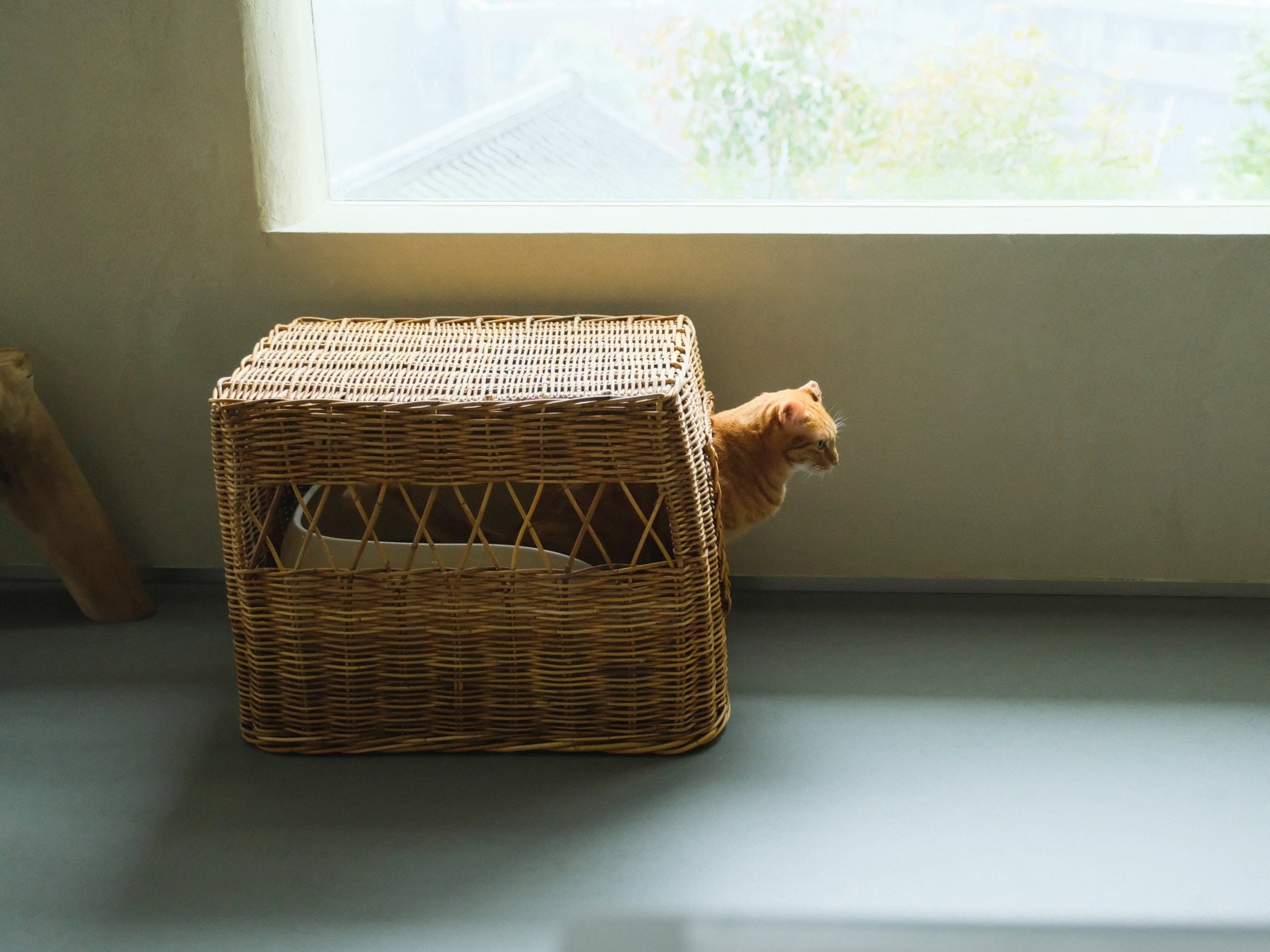 オルネコ×Encachette アラログトイレカバー｜オルネコ（爪とぎ・トイレ