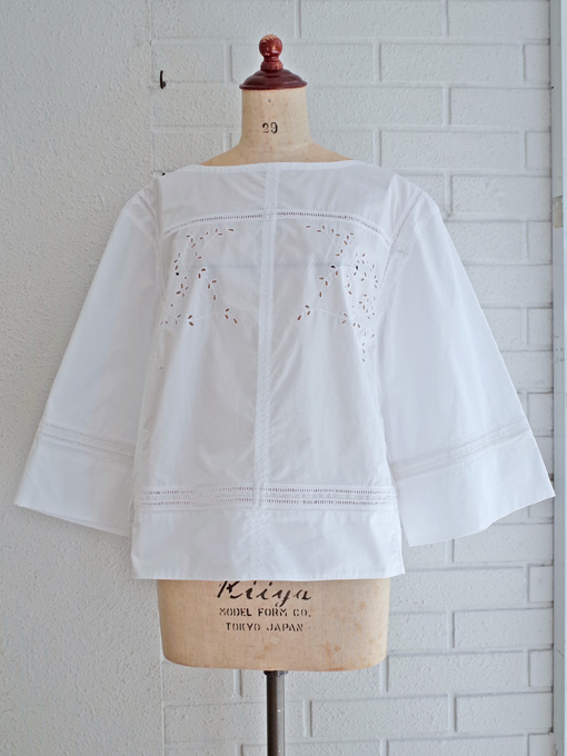 soeur スール レディース エンブロイダリー刺繍オーバーブラウス OTTI