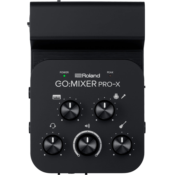 Rolandの配信用コンパクトミキサーGO:MIXER PRO-Xをご紹介いたします。