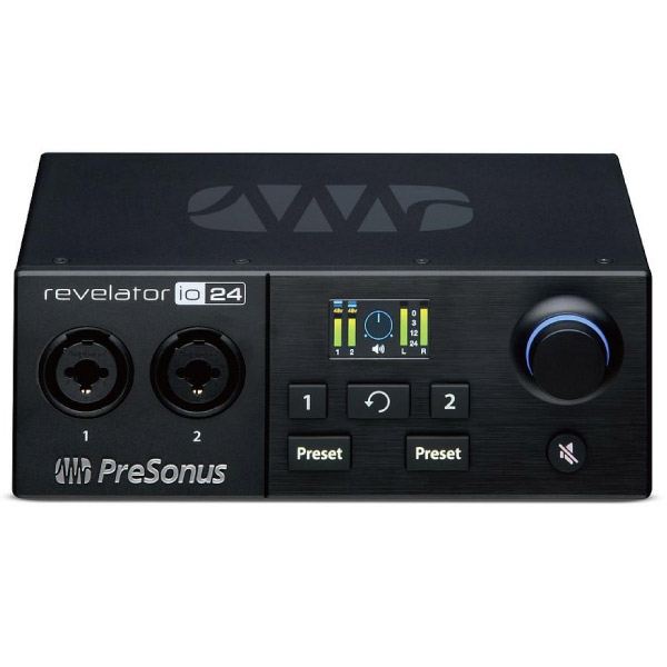 PreSonusのオーディオインターフェイス、Revelator io24のご紹介です！
