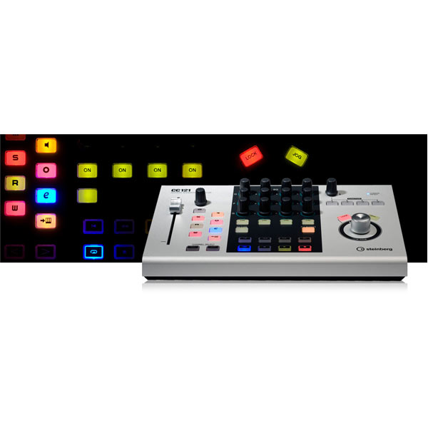 Steinbergより、Cubase 専用のコントローラー CC121のご紹介です。