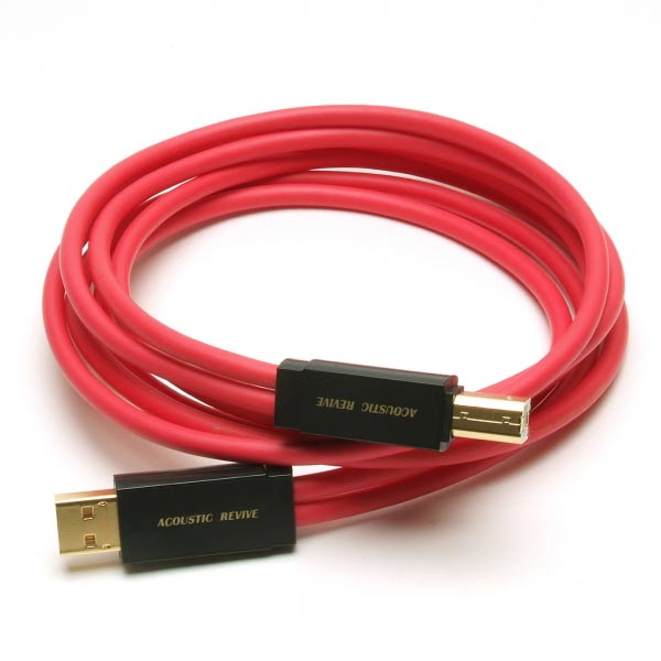 ACOUSTIC REVIVEのUSBケーブル、R-AU1-PLのご紹介です。