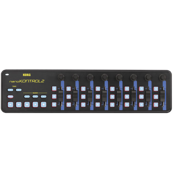KORGのMIDIコントローラー、nanoKONTROL2 BLYL のご紹介です。