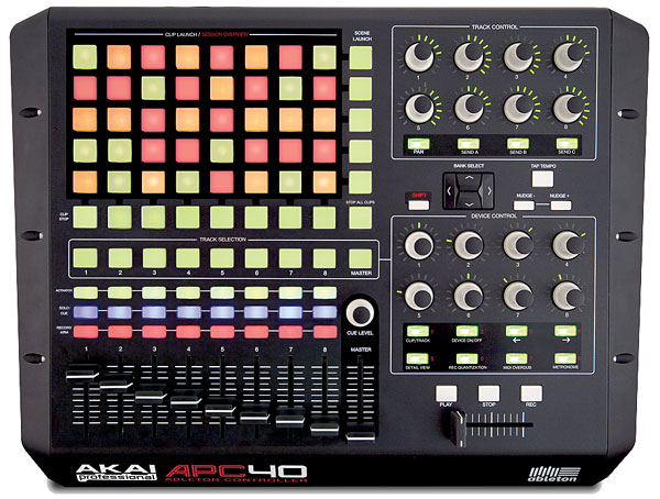 生産完了品在庫限り！】AKAI×ableton/USB MIDIコントローラー/APC40