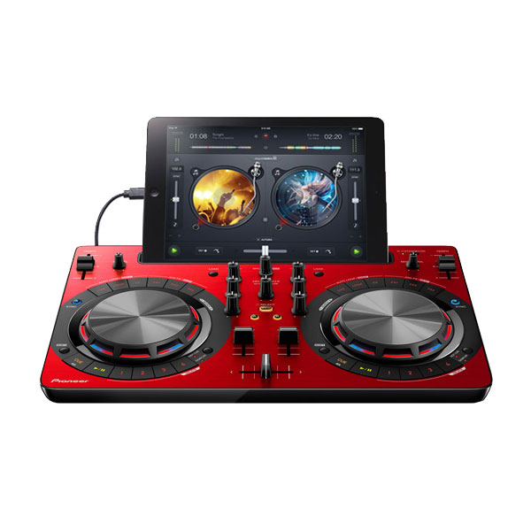 Pioneer DJのPCDJコントローラーDDJ-WEGO3-Rの紹介ページです。