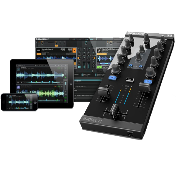 中古品のNative Instruments DJミキシング・インターフェイスのTRAKTOR