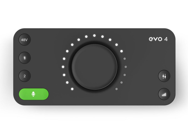 audientのオーディオインターフェイス、EVO 4のご紹介です。