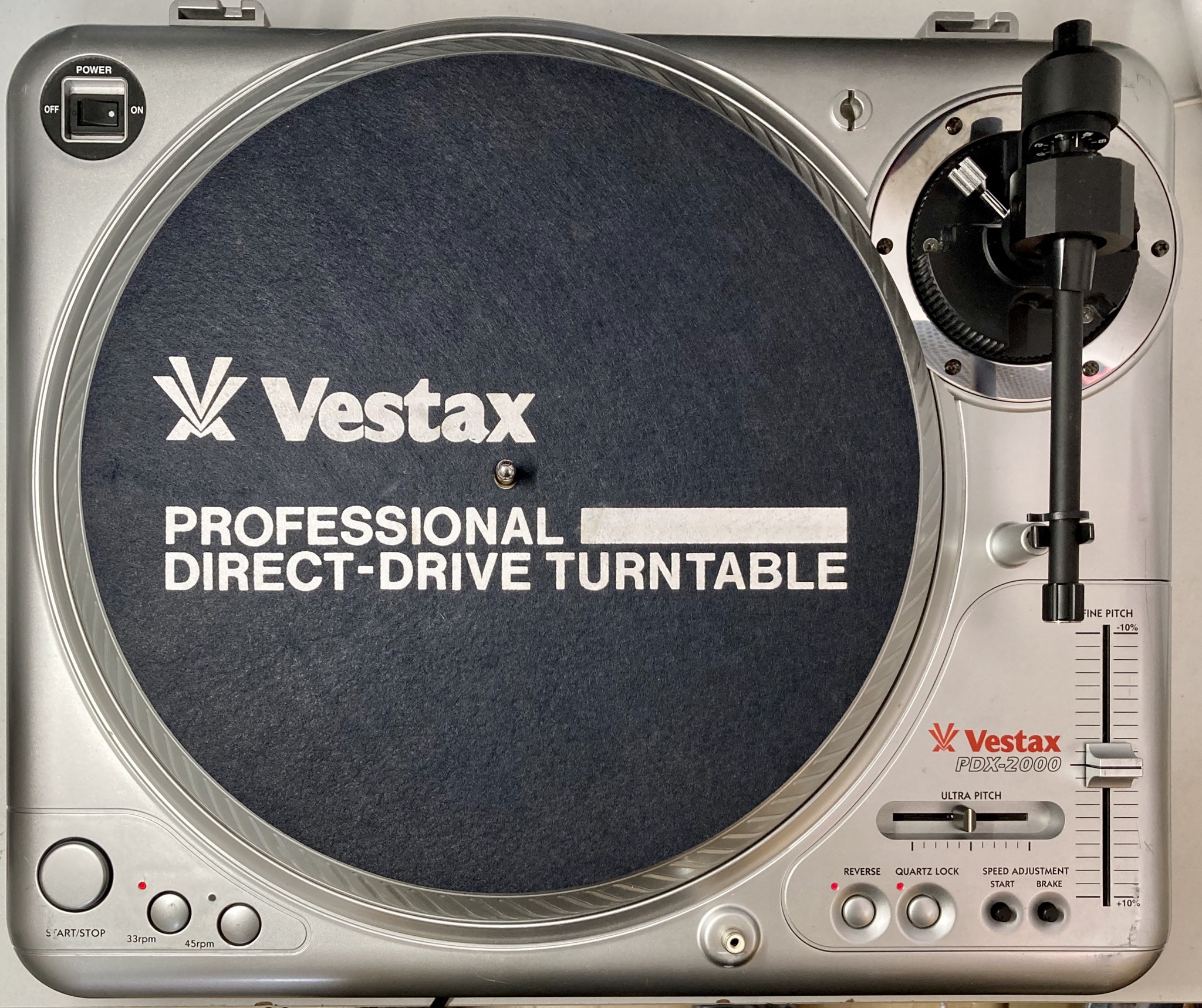 中古品】Vestax/ターンテーブル/PDX-2000 -DJ機材アナログレコード専門