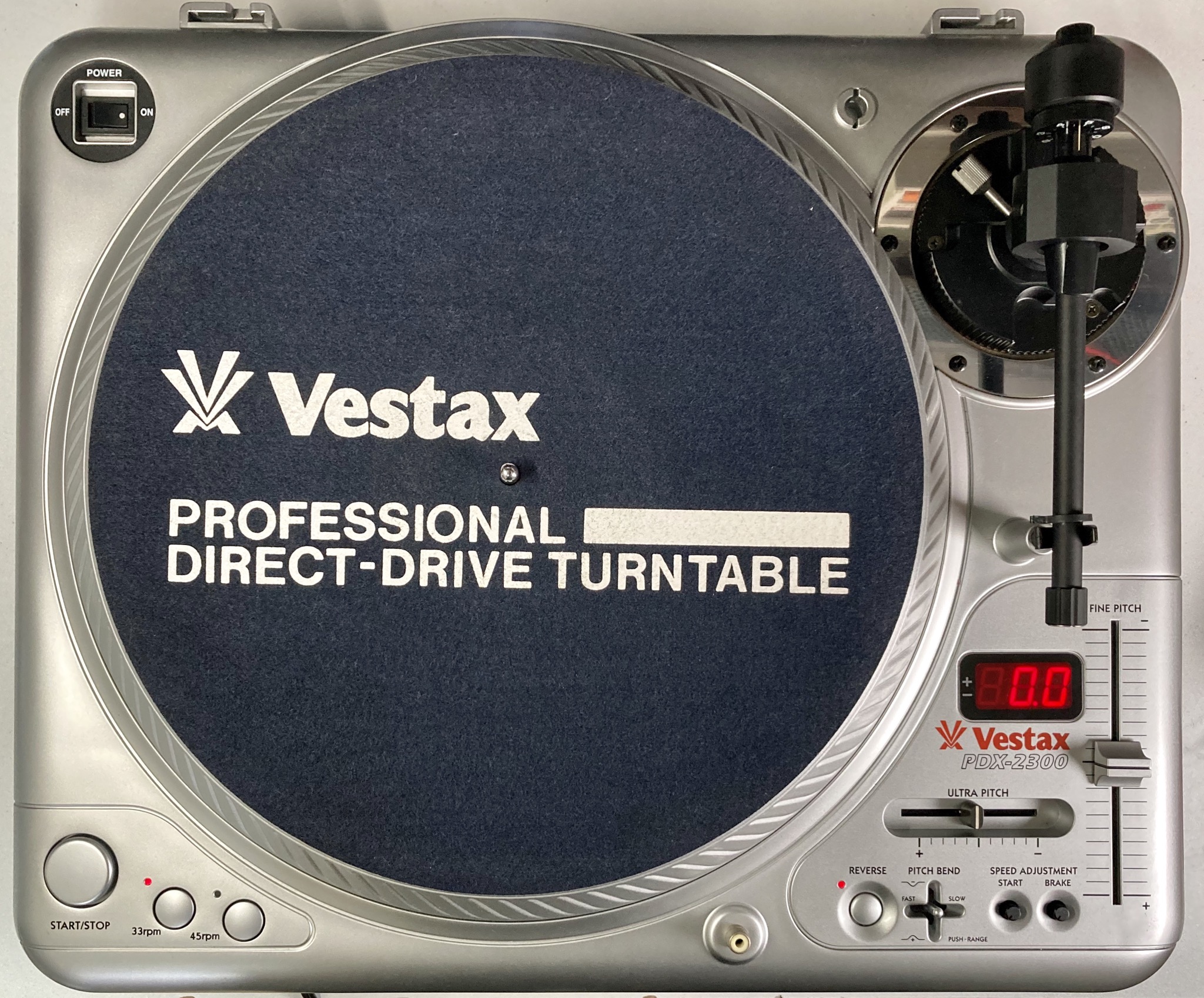 中古品】Vestax/ターンテーブル/PDX-2300 -DJ機材アナログレコード専門