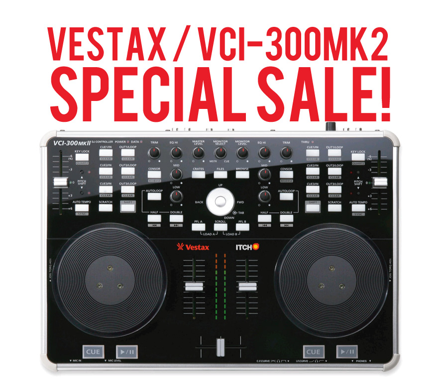 ⑧Vestax VCI-300 MK Ⅱ ITCH 付属品多数 ⑧Vestax VCI-300 MK Ⅱ ITCH