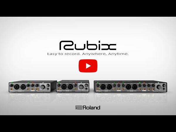 Rolandから高品質なオーディオインターフェイス「Rubix44」が誕生