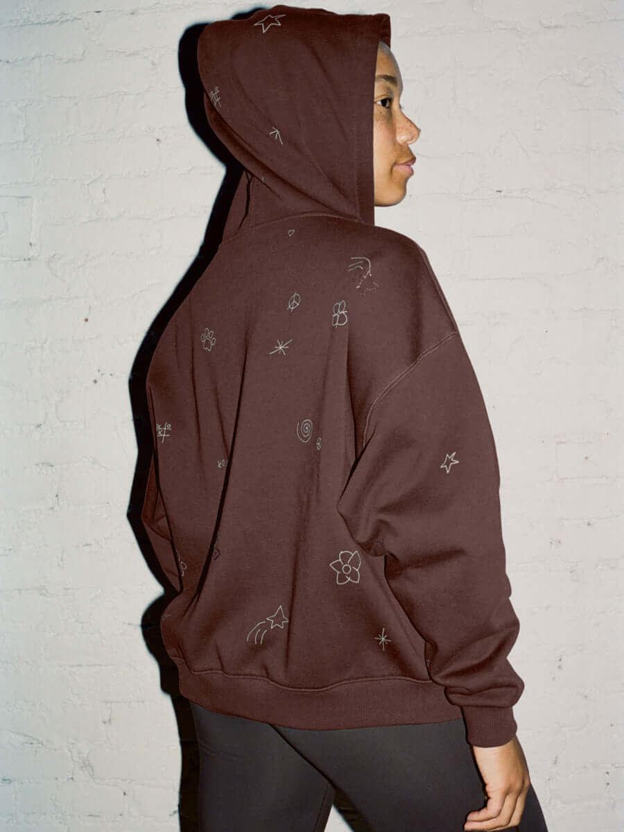 Sunny Hoodie – Dark Bay | Strobe Fleece Zip Hoodie | Outdoor Voices