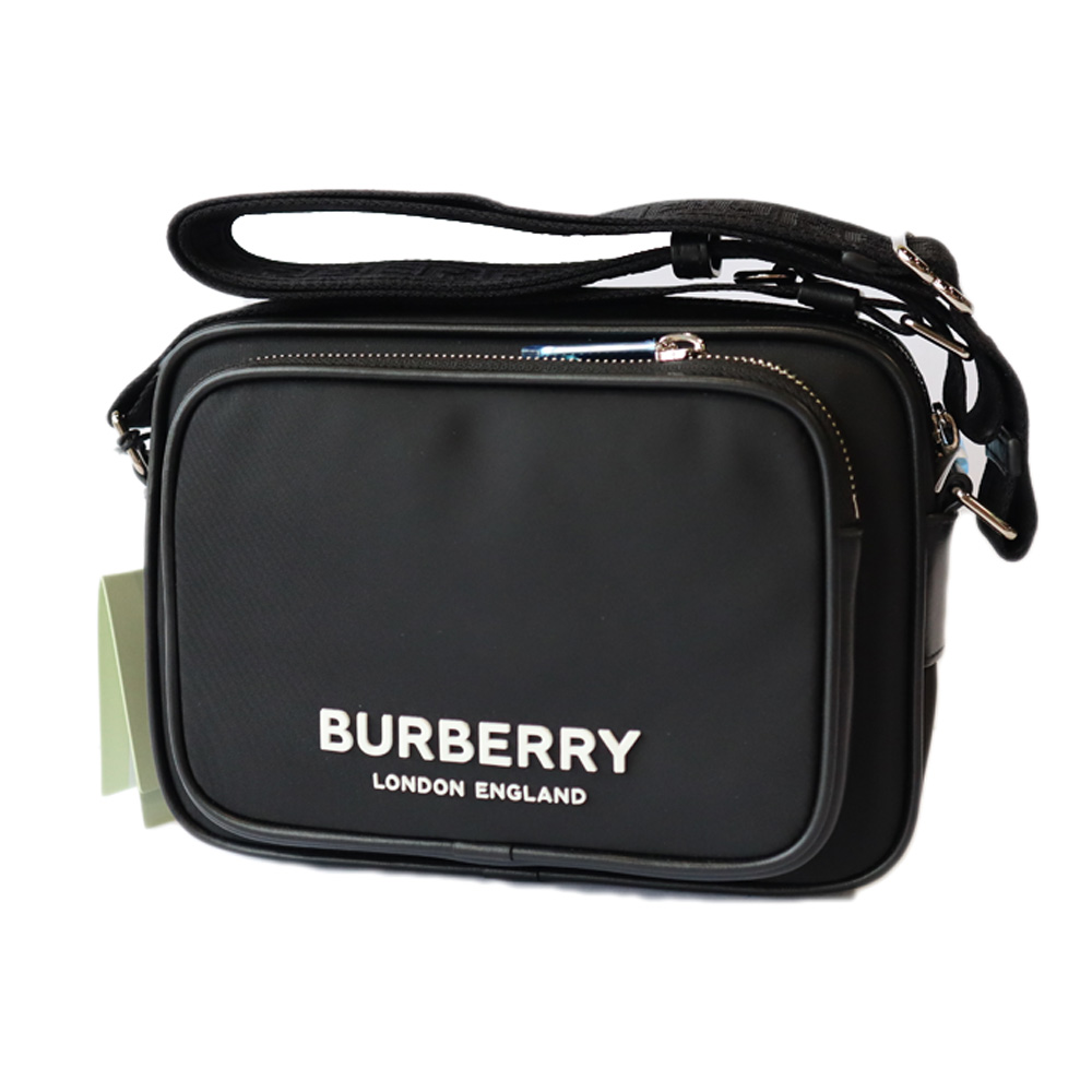 バーバリー ロゴプリント ナイロン クロスボディバッグ | アウトレット