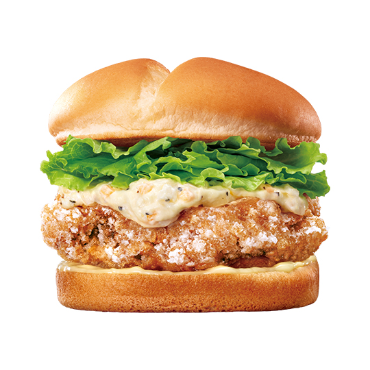 タルタルチキンバーガー｜メニュー｜ロッテリア