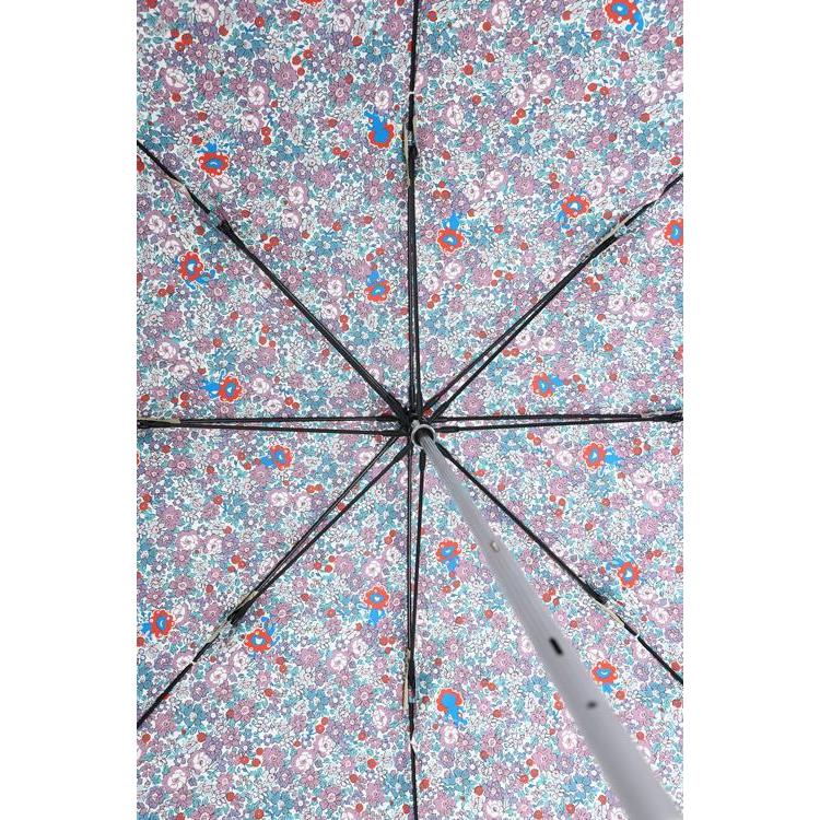 長傘 晴雨兼用 ミャクミャク 花裏転写 ベージュ(ベージュ