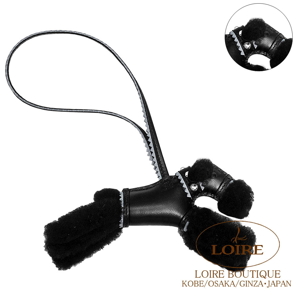 エルメス　バディ　チャーム　HERMES budy 黒 楽天市場】HERMES エルメス チャーム バディ ドッグ Budy dog