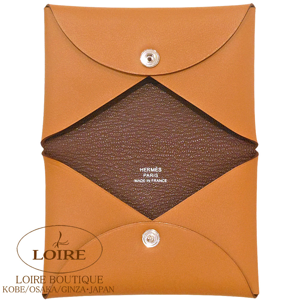 ★限定★エルメス カルヴィ　セーラー タトゥー 名刺入れ、小物入れ エルメス<br>カルヴィ カードケース<br>セーラータトゥー<br>ゴールド