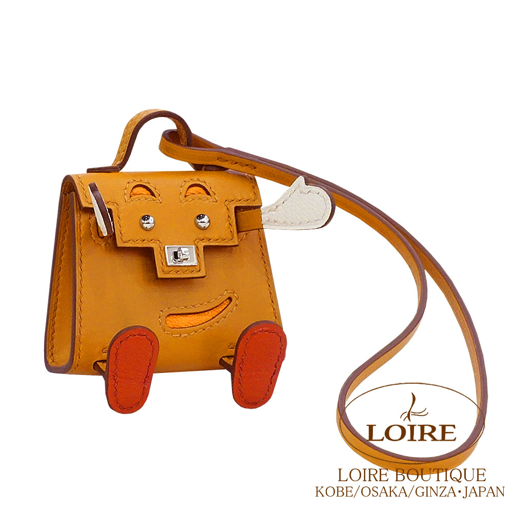 HERMES エルメス　ケリードールチャーム 未使用 美品　ノベルティ 限定品 エルメス<br>ケリードール チャーム<br>ナチュラルサブル×ナタ