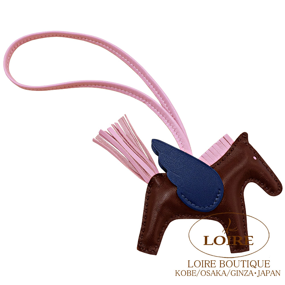 【HERMES エルメス】ロデオ ペガサス PM モーヴペール　B 馬 エルメス<br>ロデオ ペガサス PM チャーム<br>クレ×モーヴペール