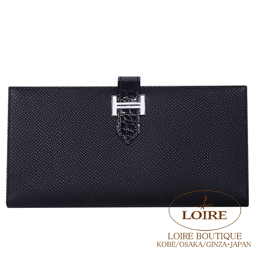 B*e様 エルメスベアンスフレ HERMES（エルメス） 二つ折り長財布 ベアン スフレ Bearn Souffle