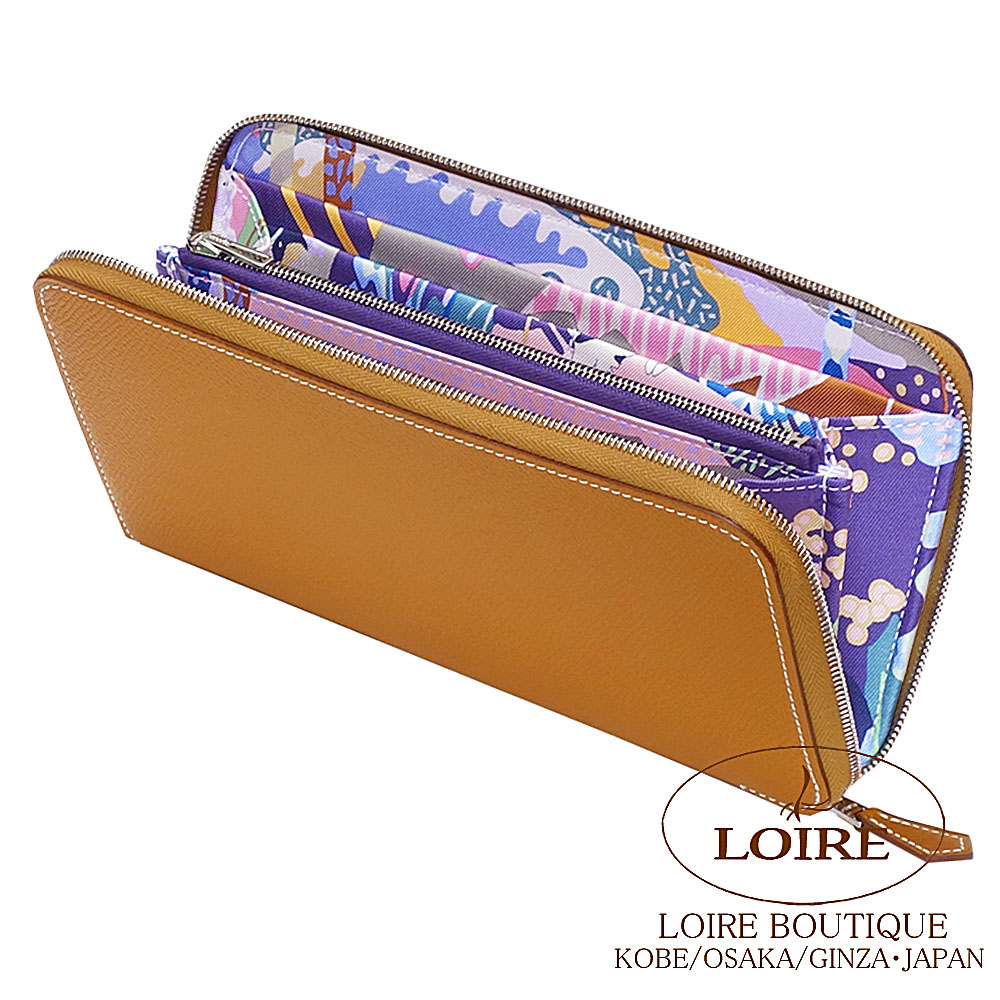 ✨希少✨Hermès　アザップ　シルクイン　ロング　エルメス エルメス Hermes HERMES 長財布 アザップ シルクイン ロング AZAP