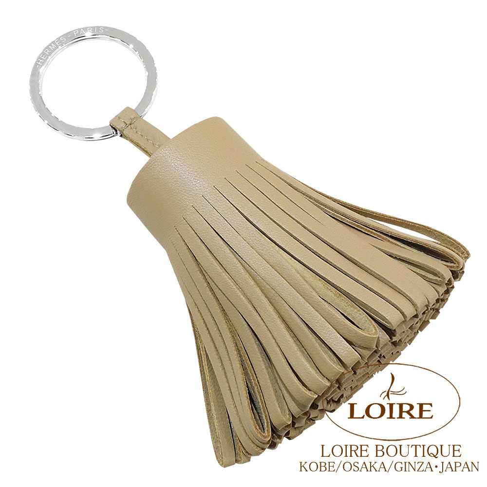 エルメスHERMES カルメン キーリング ラムスキン エルメス<br>カルメン キーリング<br>チャイ<br>ラムスキン<br