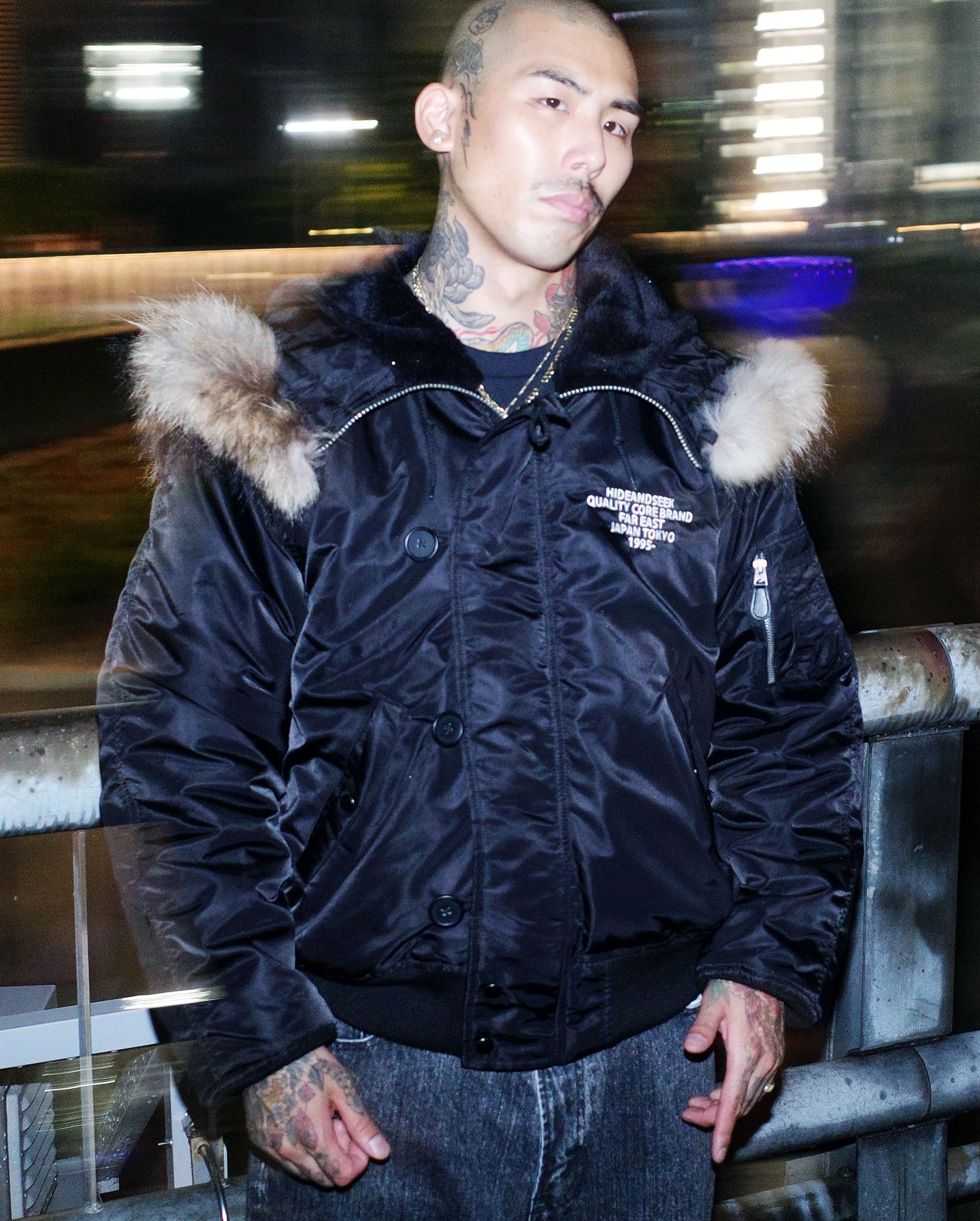 AVIREX フライトジャケット N-2B Y2K レオパード 黒 M 楽天市場