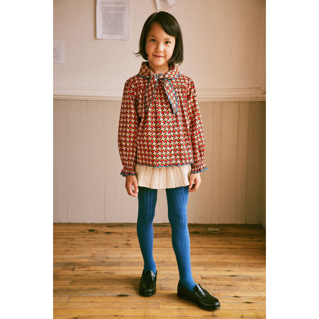 Misha and Puff Berry Lattice Miki Top – Ladida