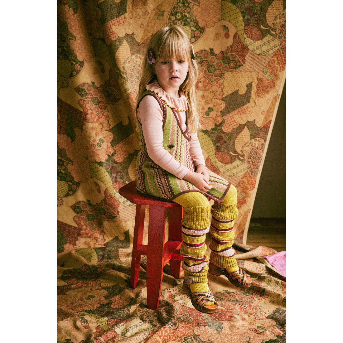 Misha and Puff Sprig Zigzag Jacquard Bibi Dress – Ladida