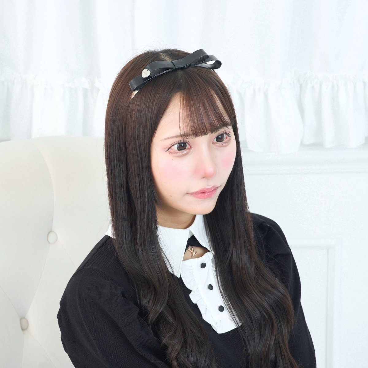 レザーリボンカチューシャ《LAFARYオリジナル》- LAFARY ONLINE