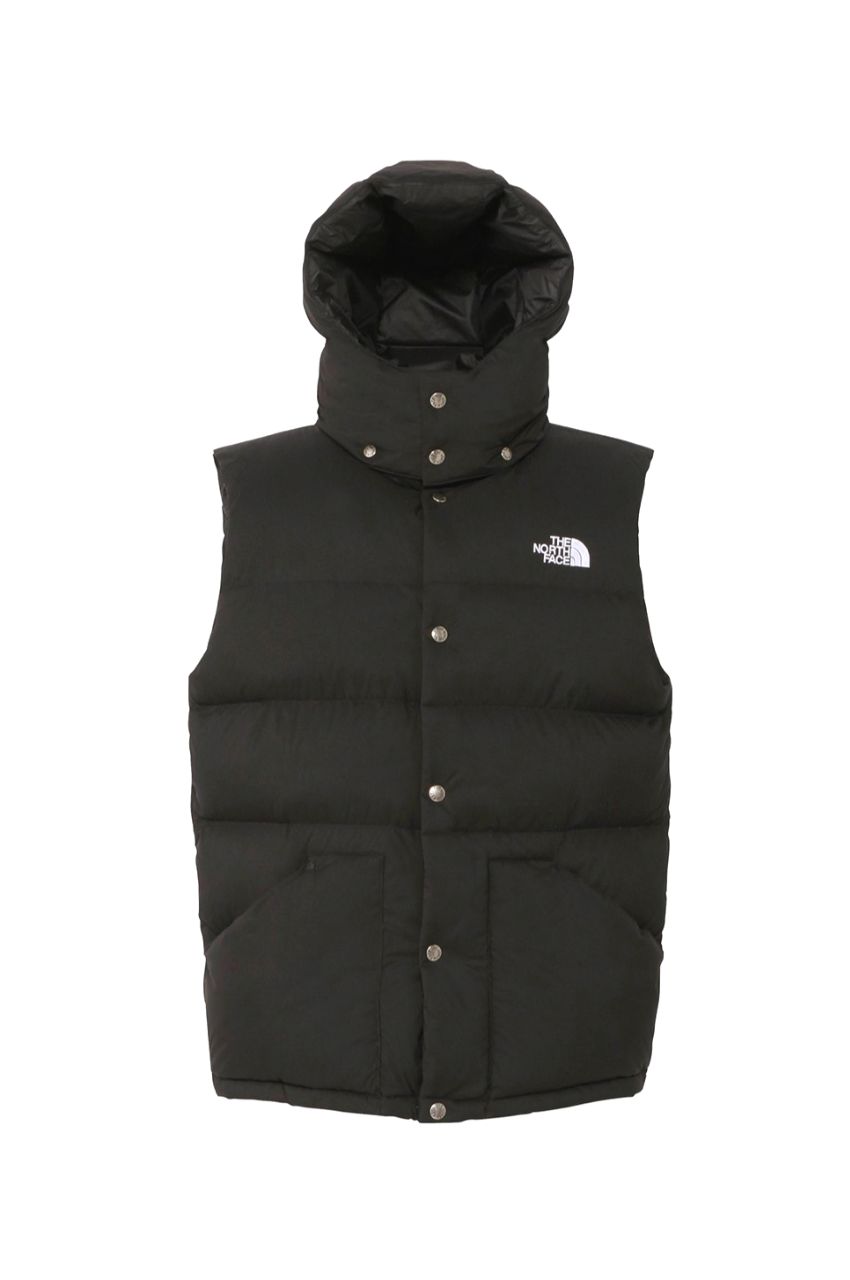 THE NORTH FACE - キャンプシエラベスト(ブラック) ナイロン / フード