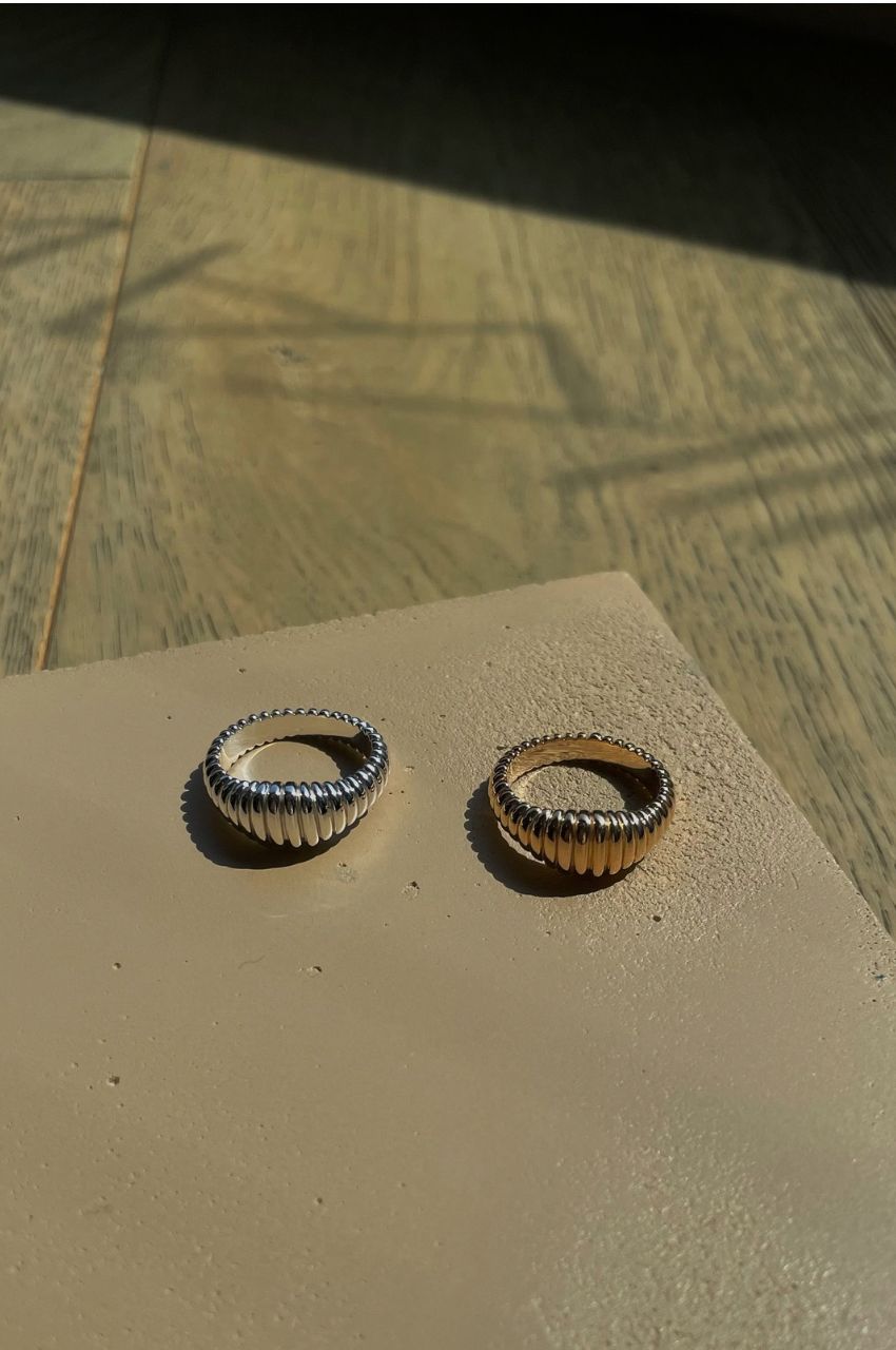 ASAMI FUJIKAWA - Shell Ring（pinky）2202008 Silver / ピンキー