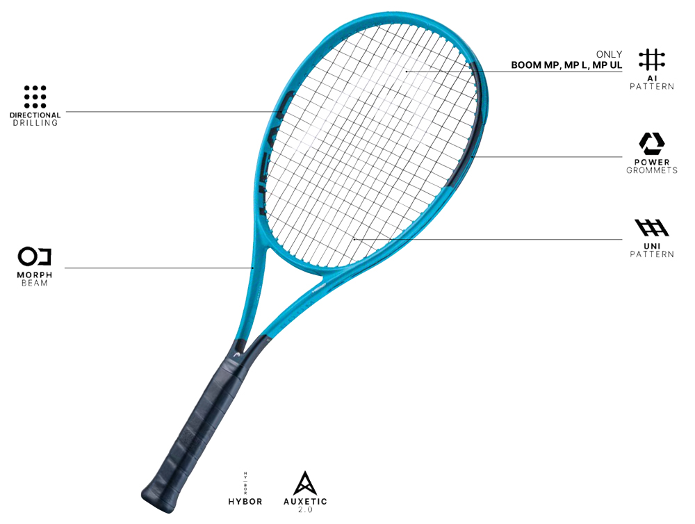 BOOM (ブーム) 2026 シリーズ | テニスショップLAFINO（ラフィノ）