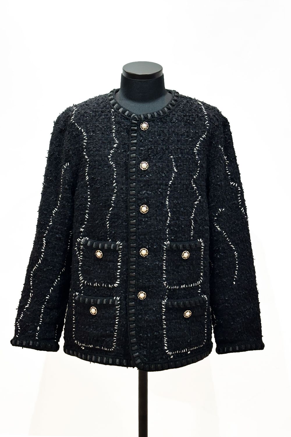 READYMADE - TWEED HOBO JACKET PEARL BUTTON / ツイード ジャケット